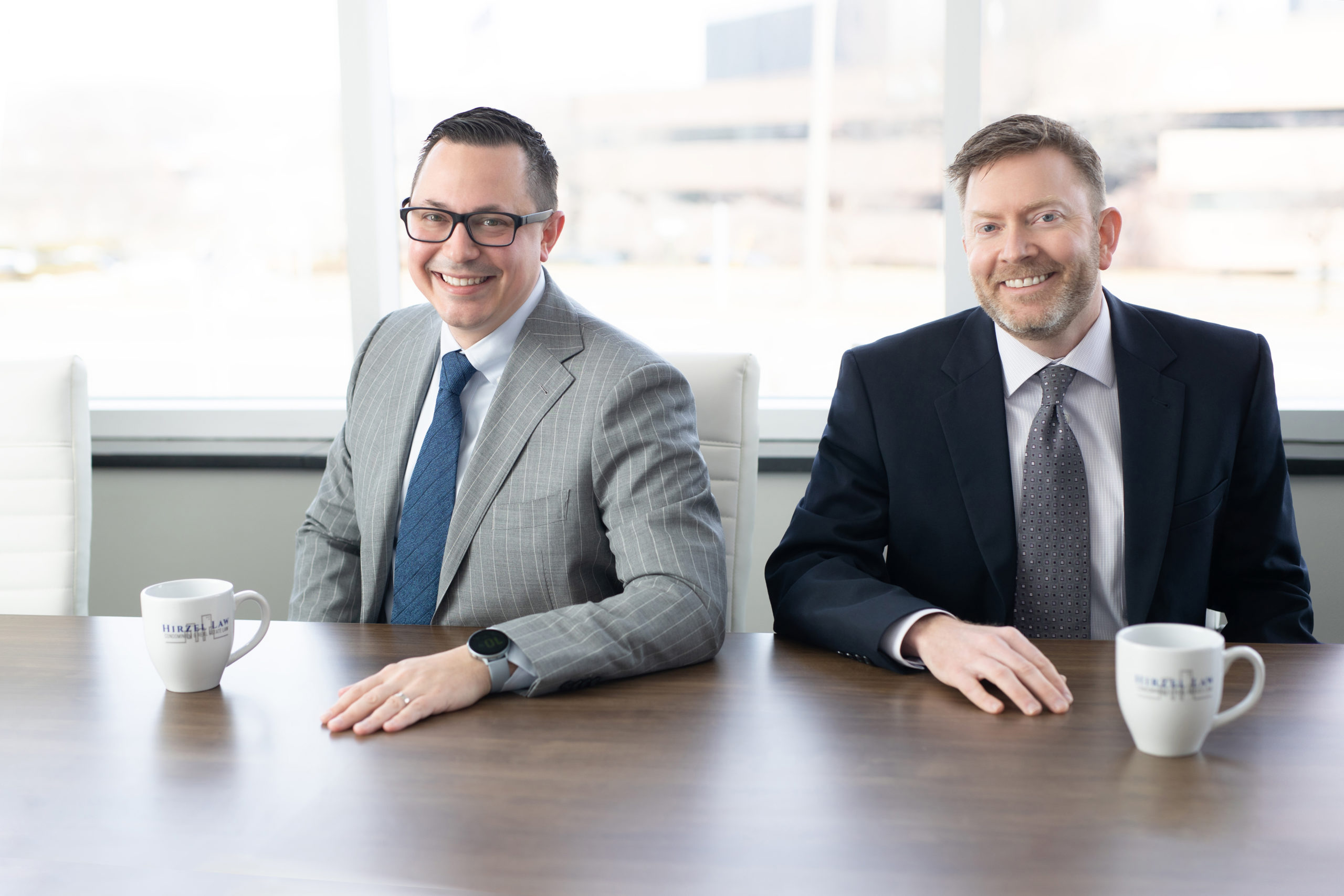 Hirzel Law, PLC Managing Member, Kevin Hirzel, and Member, Matthew Heron