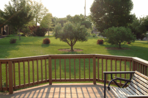 Court allows owner to build deck after violating condominium association bylaws.