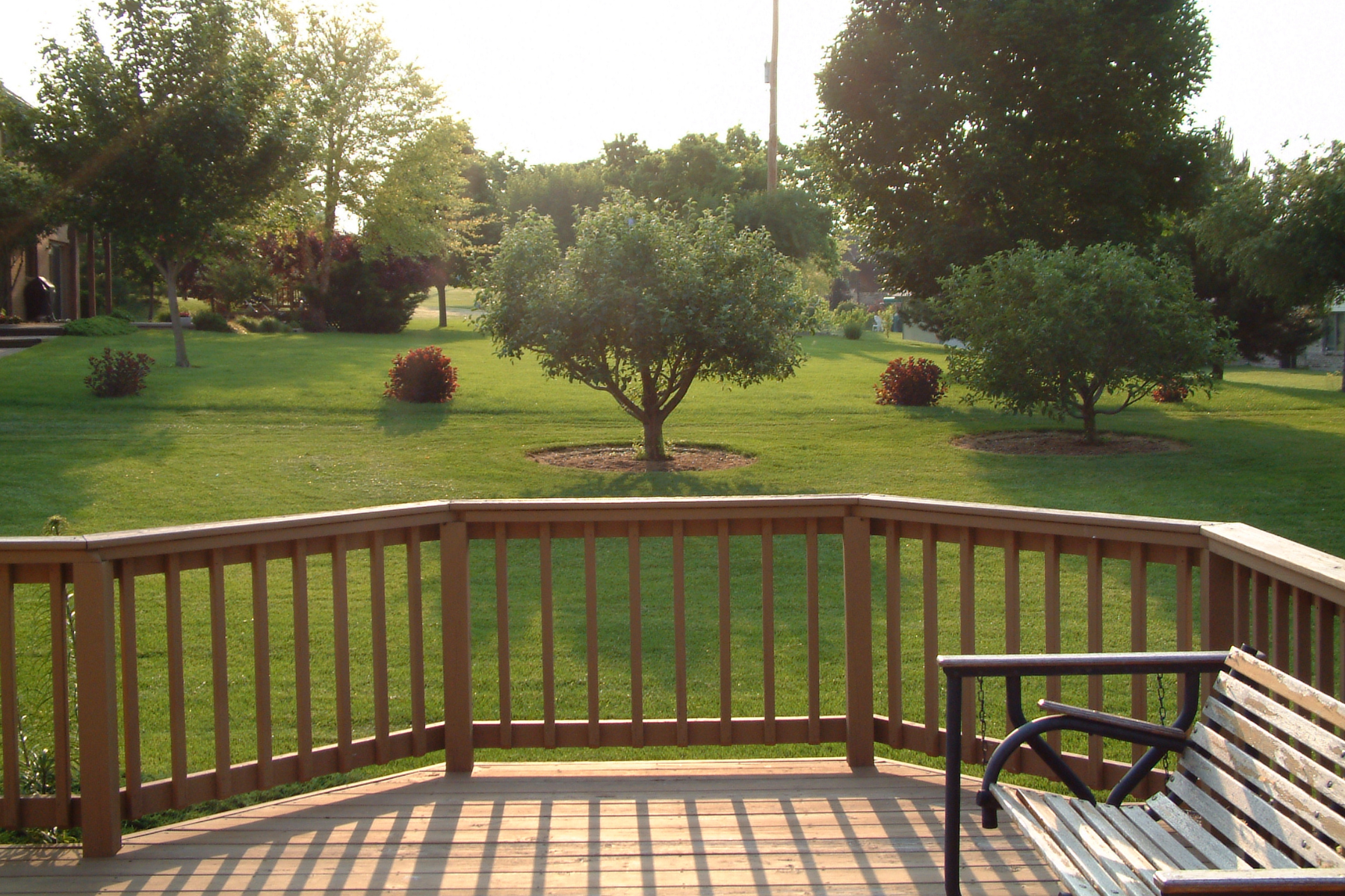 Court allows owner to build deck after violating condominium association bylaws.